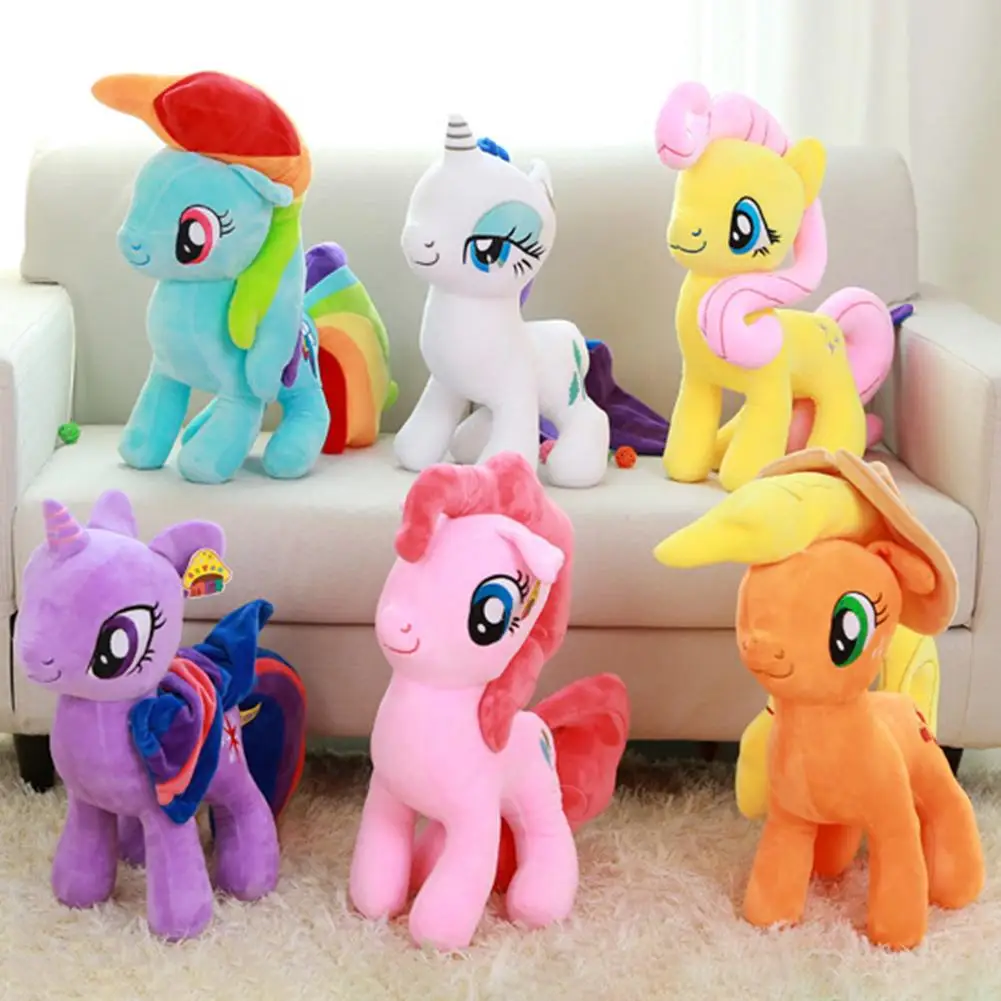 Единорог прекрасная лошадь мягкие животные милый плюшевый пони Kawaii Pegasus куклы