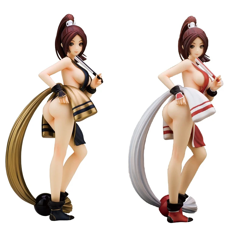 2 Цвет Японии сексуальная девушка Mai сирануи ПВХ Фигурки игры KOF обувь для