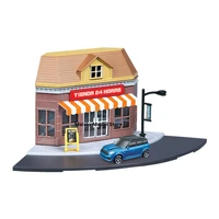 maisto 164 store models downtown set city model die cast precision model car model collection gift