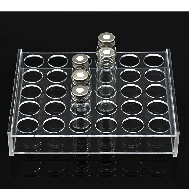 Стойка из оргстекла для телефона 10 мл стойка 30 флаконов подставка аналитических