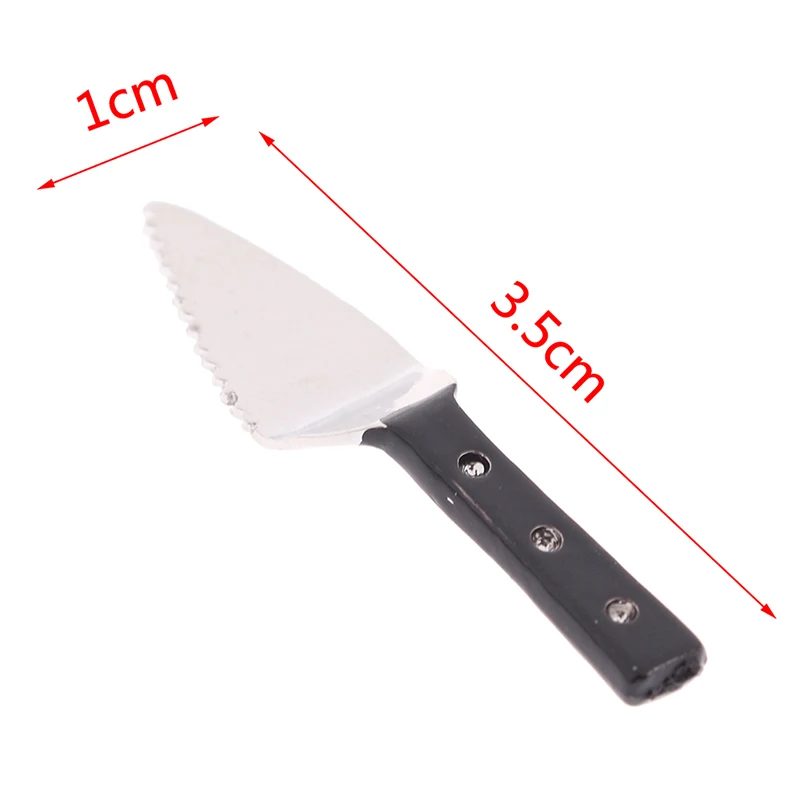 

1pc 1:12 Miniature Cake Shovel for Baked Pizza Dollhouse Kitchen Accessories