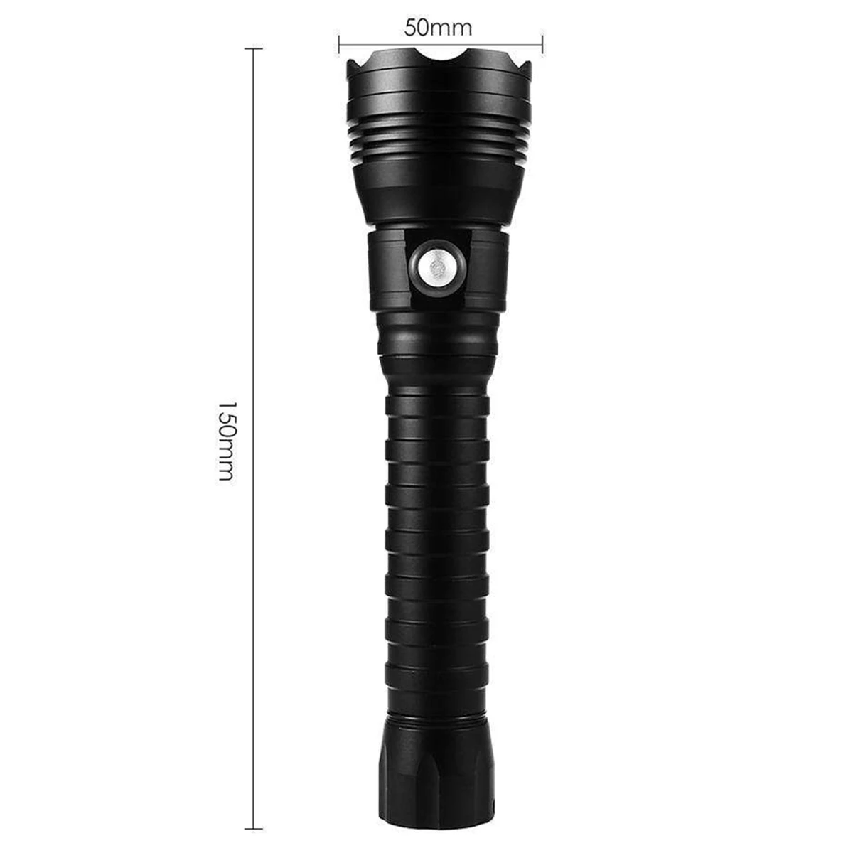 

Aluminum Alloy XHP70 2.0 LED Diving Flashlight 3160LM IP68 Waterproof 100M Underwater Torch 18650 Scuba Torch Lamp