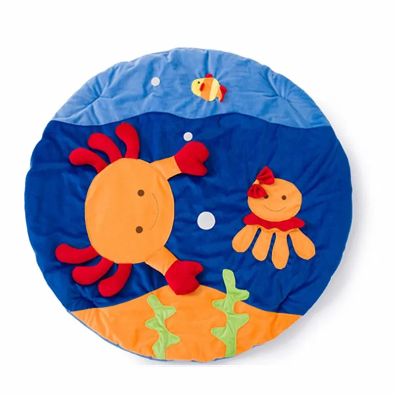 Мягкий игровой коврик детские игрушки развивающий музыкальный для спортзала