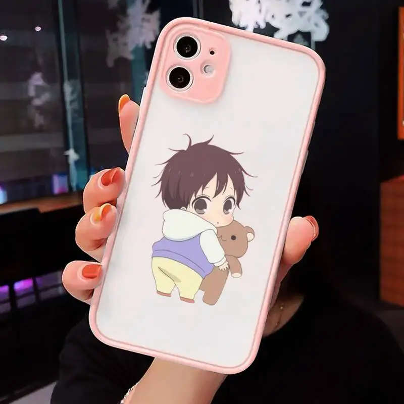 

Anime School Babysitters Ryuichi Kashima Phone Case matte transparent For iphone 7 8 11 12 plus mini x xs xr pro max cover