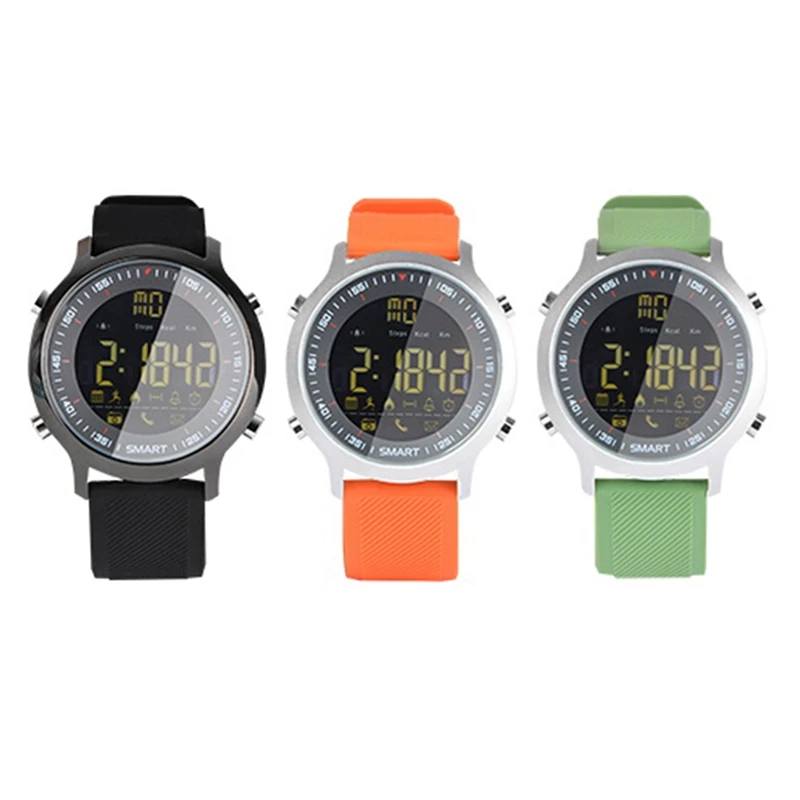 

EX18 Smart Watch IP67 Waterproof 1.12 Screen BT 4.0 Support Call And SMS Alert Sports Activities Tracker Wristwatch