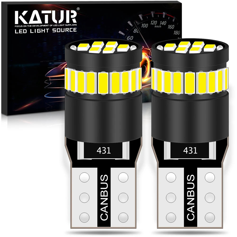 2 шт. W5W T10 светодиодный просвет Автомобильные стояночные огни 168 194 лампочки Canbus