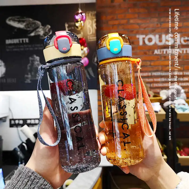

Net red high face value ins plastic water cup for male and female students