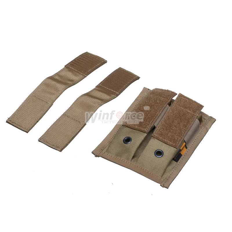 Ремень для тактического снаряжения WINFORCE/WA-02 двойной Магнитный чехол 9 мм/100%