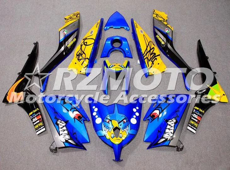 

Комплект обтекателей для мотоцикла YAMAHA TMAX530 Tmax 530 2012 2013 2014 12 13 14 T-MAX tmax530 Blue shark