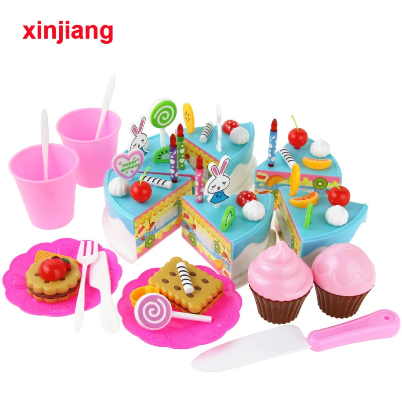 70 шт. набор игрушек для вырезания торта на день рождения сделай сам ролевая игра