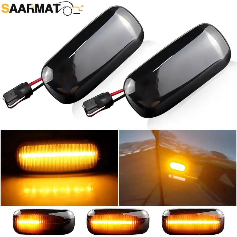 

Dynamic Turn Signal Light LED Side Marker Fender Sequential Indicator Lamp for Audi A3 S3 8P A4 S4 RS4 B6 B7 A6 S6 RS6 C6 05-08