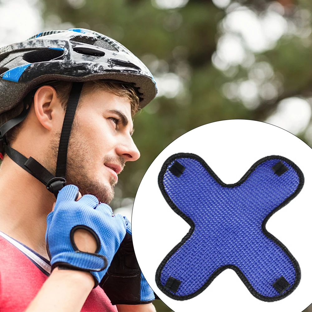 Motorcycle Safety Head Protection Hat Cap Liner Cool 3D Air Mesh Microfiber Helmets Cooling Pad Soft Sweatband For Security | Автомобили и