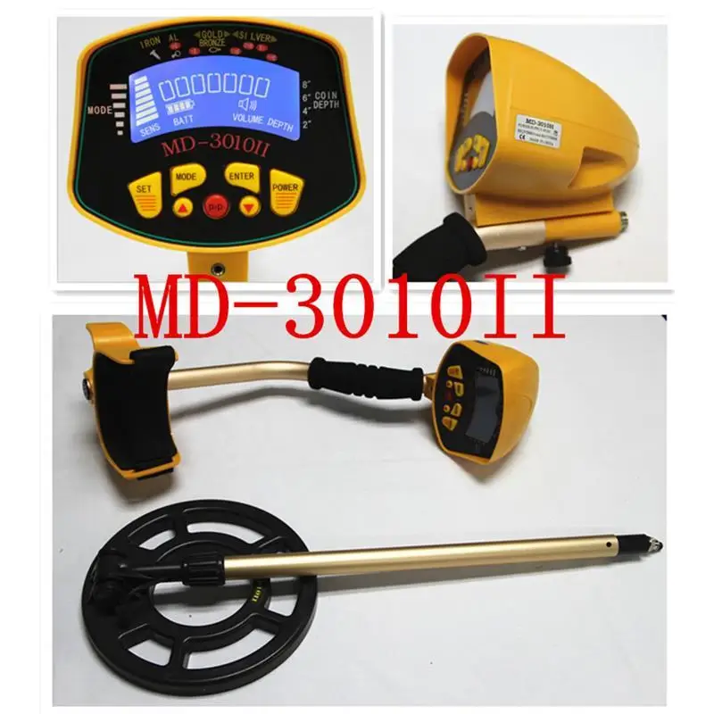 MD9020C GC1028 MD-3010II 4030p Professional Portable Waterproof Underground Metal Detector Treasure Hunter Gold Digger Finder |