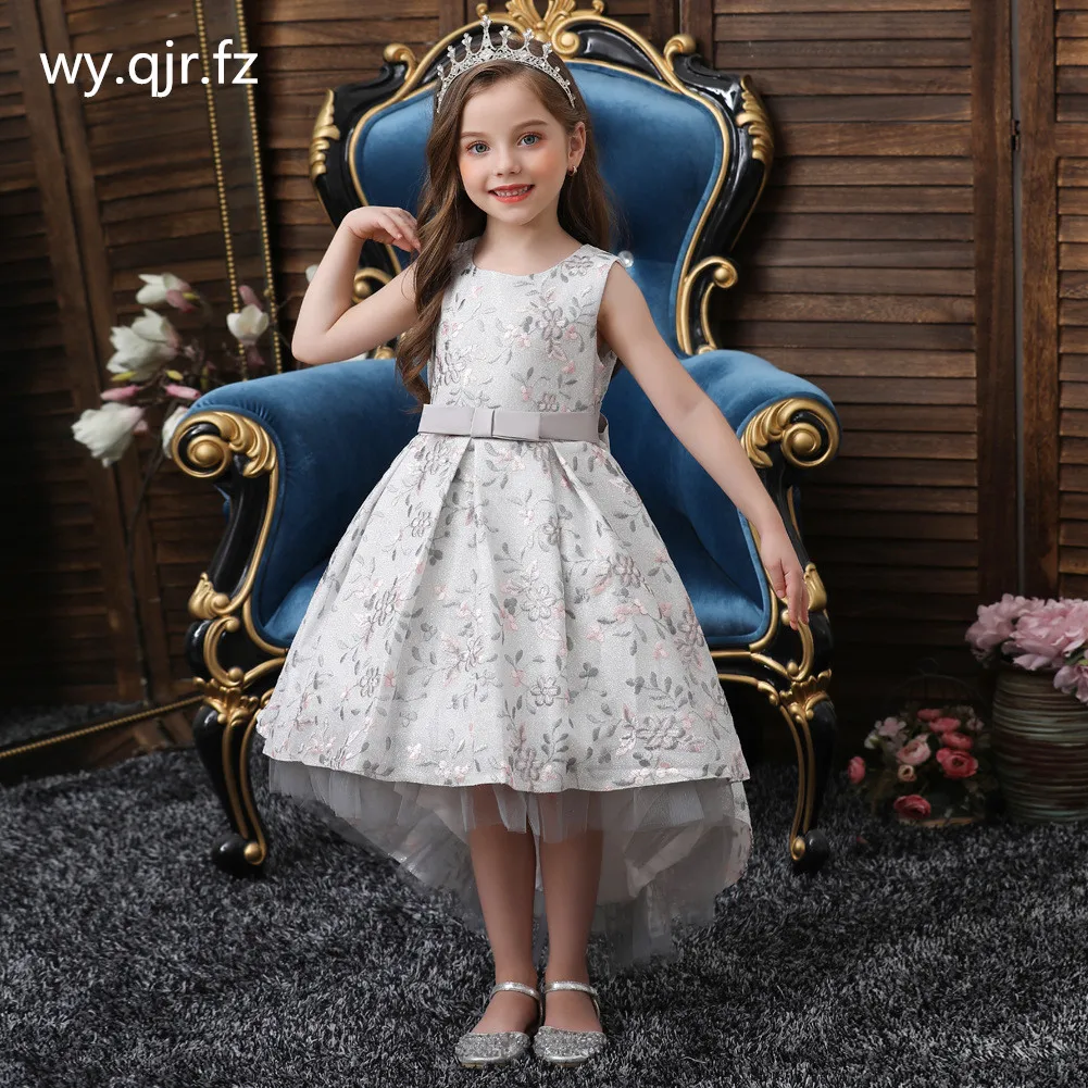 

Детское платье с юбкой годе и цветочным принтом, оптом