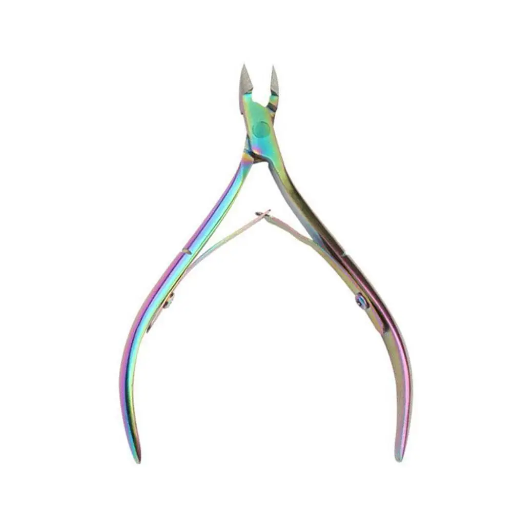 

Nail Cuticle Nipper Cutter Colorful Professional Tool Trimming Dead Art Nail Skins Remover Manicure Scissor T6B7