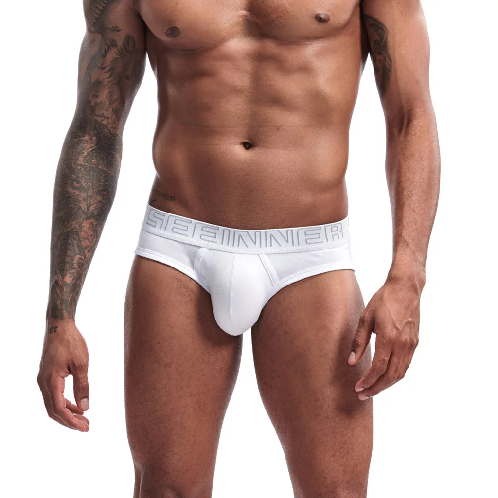 Мужское нижнее белье сексуальные хлопковые шорты Bulge Ropa De Hombre Cueca Masculina Jockstrap