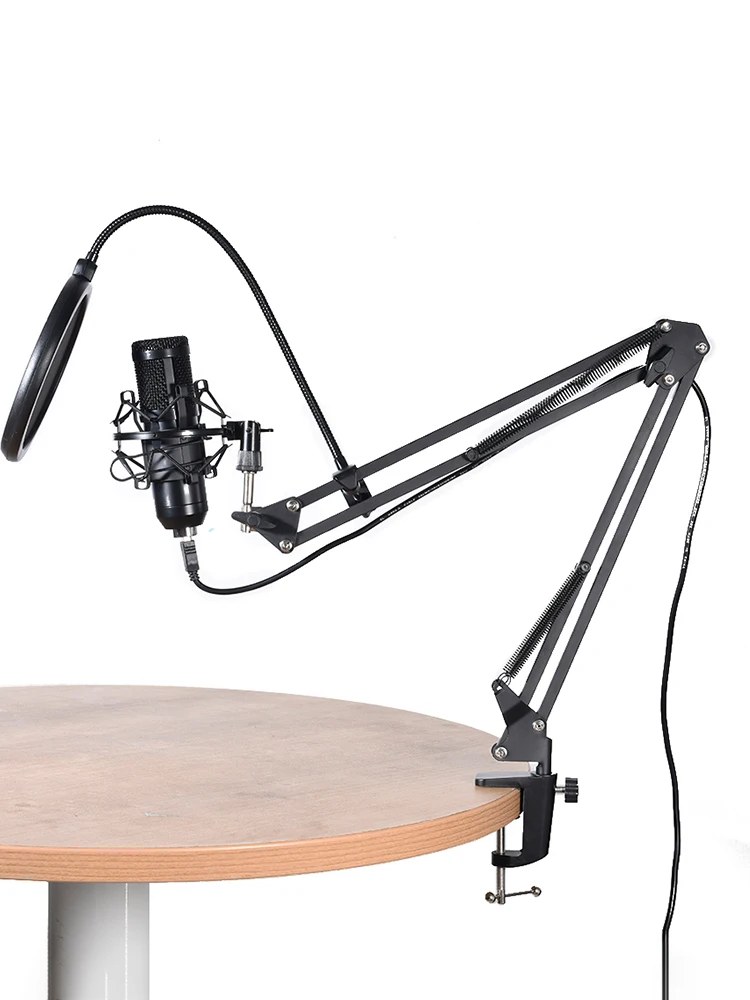 

USB Microphone Set Professional Convenient PC Microphone Condenser Kit 192KHZ/24Bit for Gaming Recording