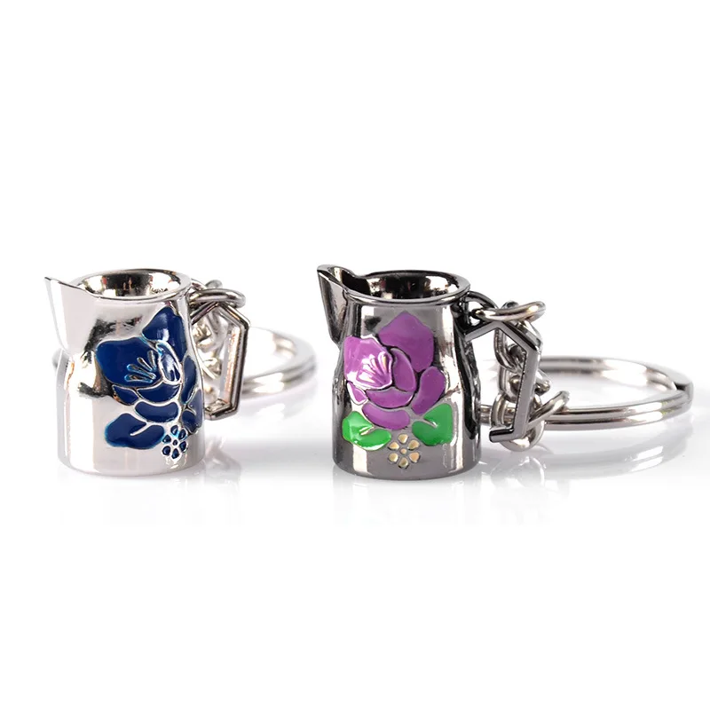 Брелок для ключей портативный креативный ручной держатель кофейной