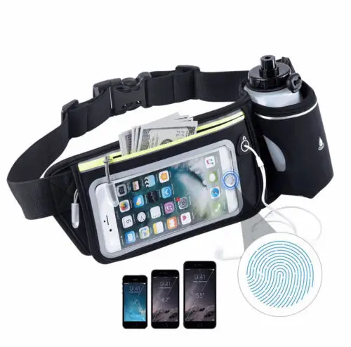 Гидратационный пояс сумка-бум унисекс для спорта на открытом воздухе бега талии