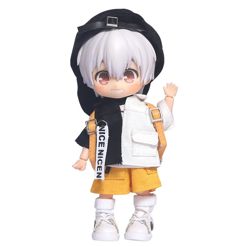 OB пальто кукольная одежда с буквенным принтом цветная куртка или брюки для ob11