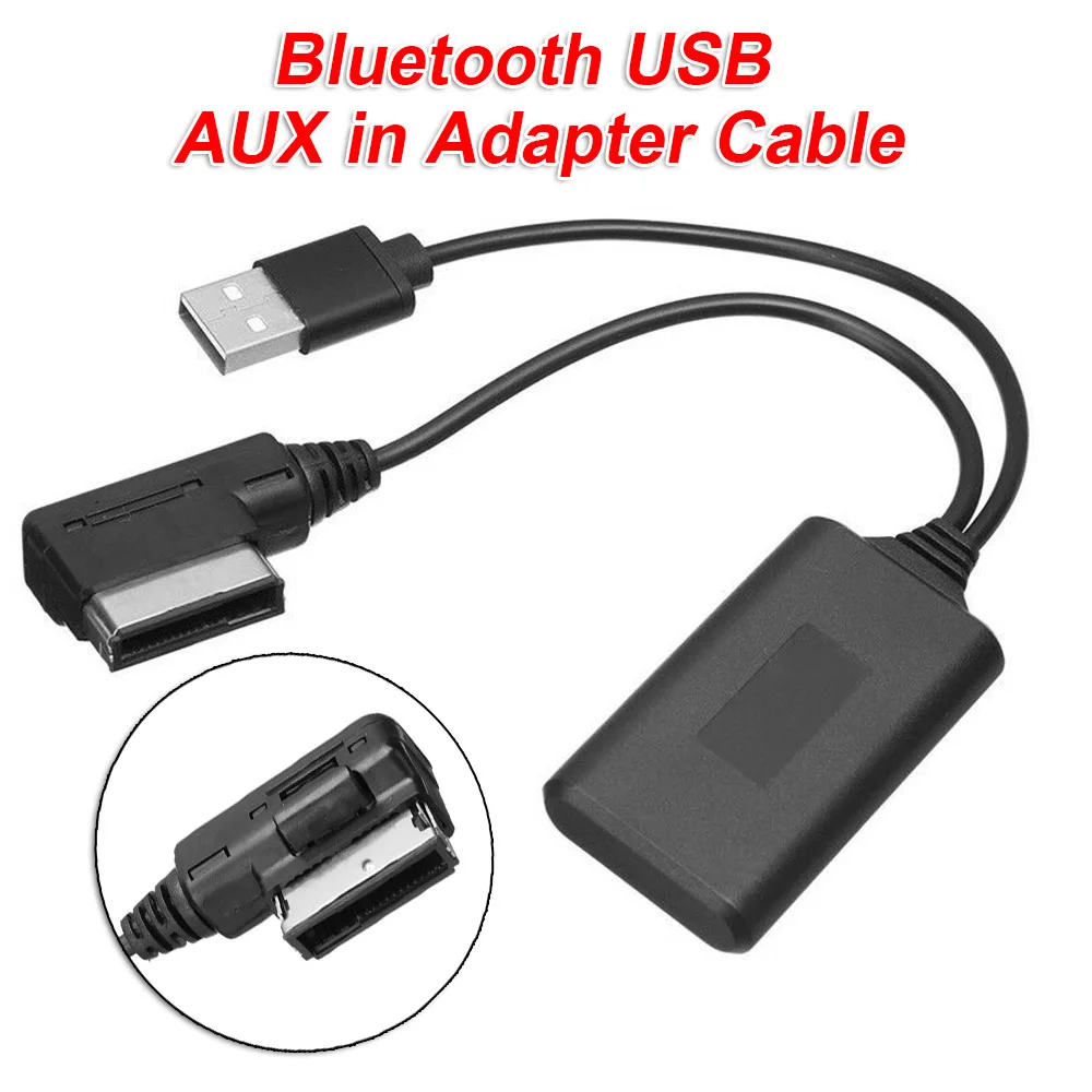 Пластиковый Кабель-адаптер 5 в Соединительный шнур Bluetooth для A5 8T A6 4F A8 Q7 7L AMI MMI 2G