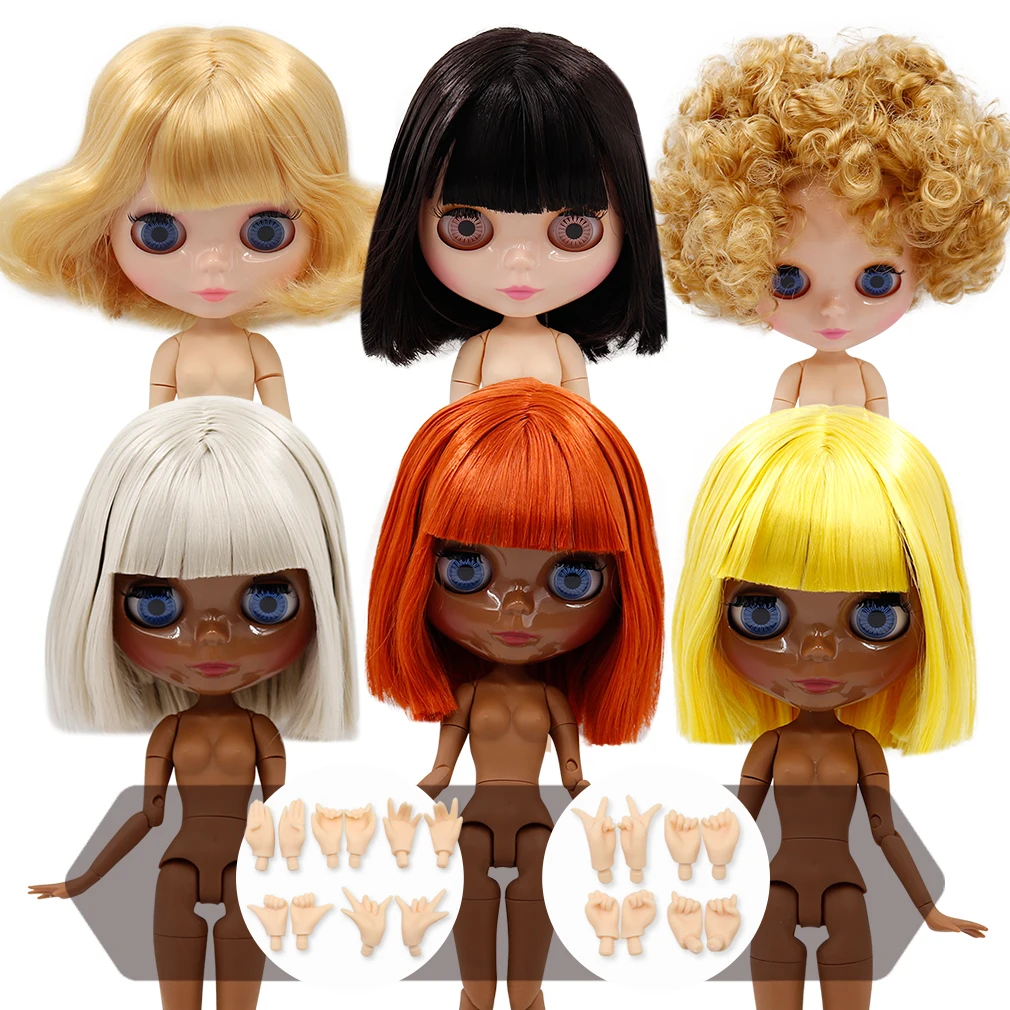 Куклы ICY DBS Blyth 1/6 bjd 30 см тело без одежды короткие масляные волосы включая набор рук