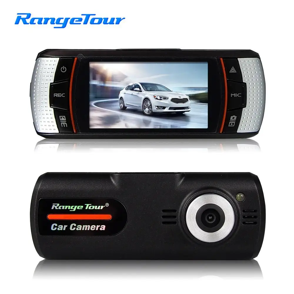 Range Tour Автомобильный видеорегистратор A1 фронтальная и задняя камера с двумя объективами, видеорегистратор для вождения, видеорегистратор, 1080 P, 2," ЖК-дисплей, 170 градусов, ночное видение