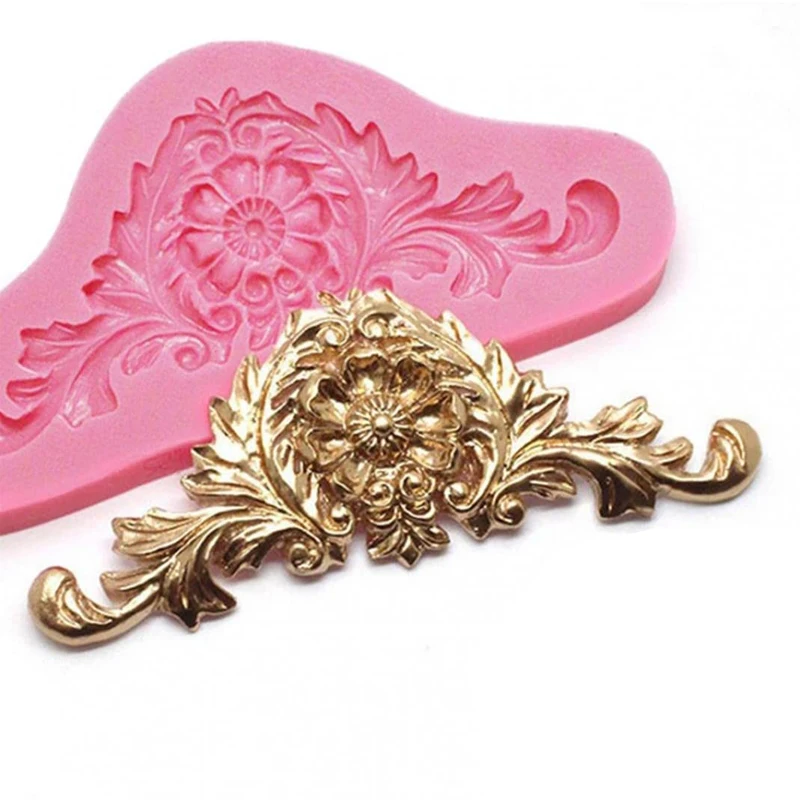 Рельефная 3D-форма в стиле барокко для украшения торта | Дом и сад