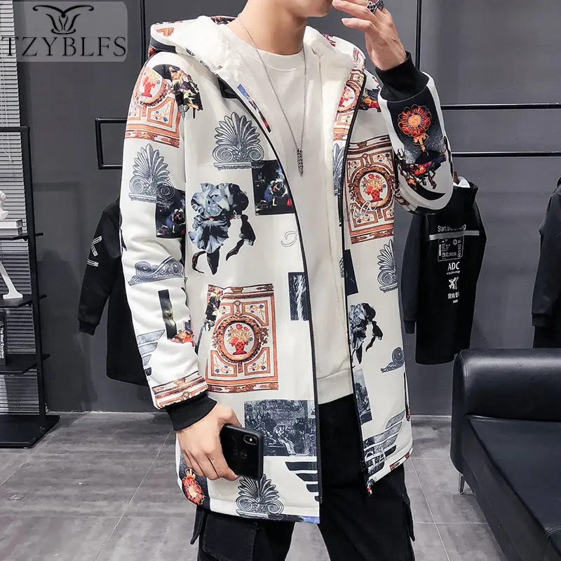 2020 Корейская версия тренда средней длины Красивая осенне-зимняя одежда из