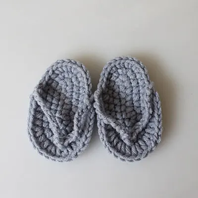 Grey Shoes Реквизит для фотосъемки новорожденных; обувь ручной работы для фотосессии для маленьких девочек и мальчиков; фото костюм для малышей; вязаный реквизит для наушников - Цвет: Grey Shoes
