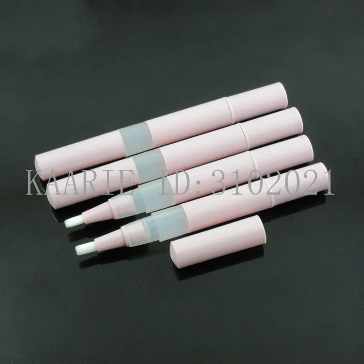 

10/30/50/100pcs 2.5ml Pink Empty Foundation Liquid Revolving Nail Oil Pen Essential Oil Pen Cosmetic Oil Filling Pen Lip Gloss
