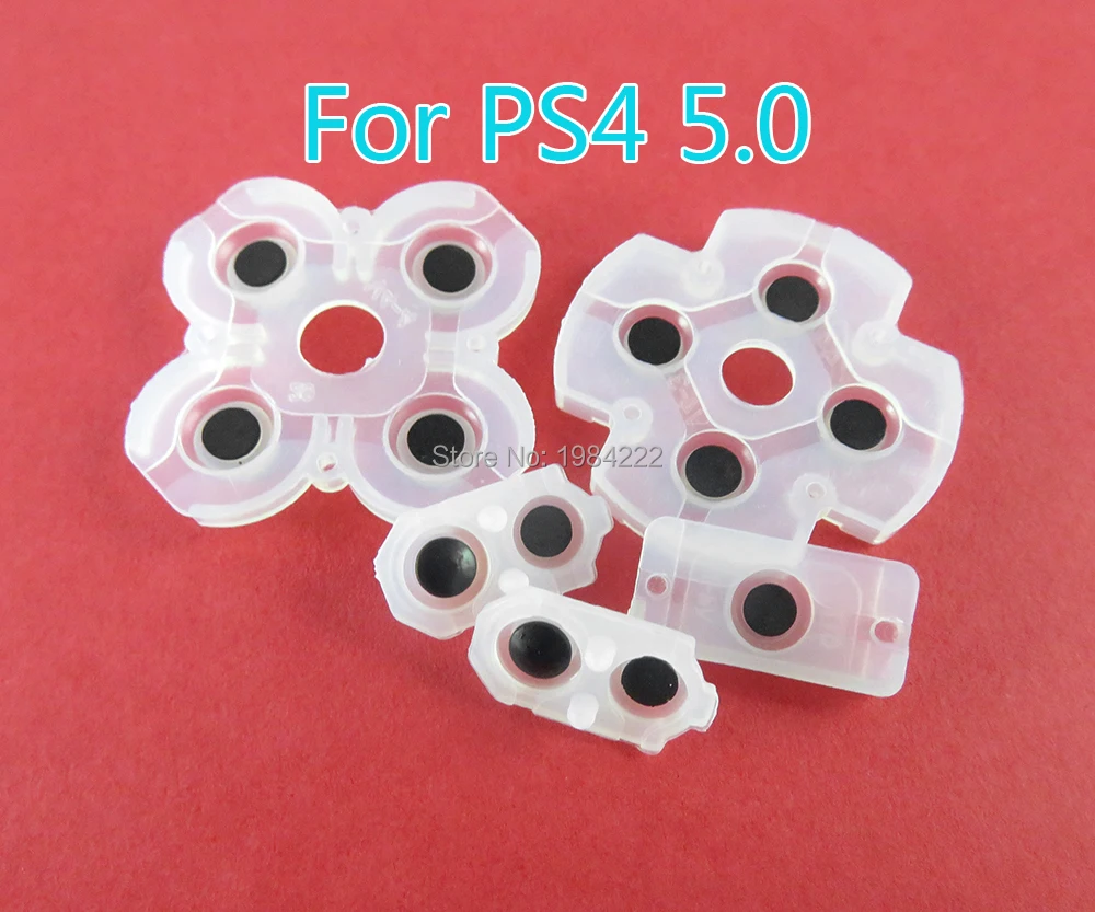 Проводящие резиновые прокладки для JDS 050 055 5 0 JDM055 JDM050 PS4 контроллер Dualshock 4 кнопки