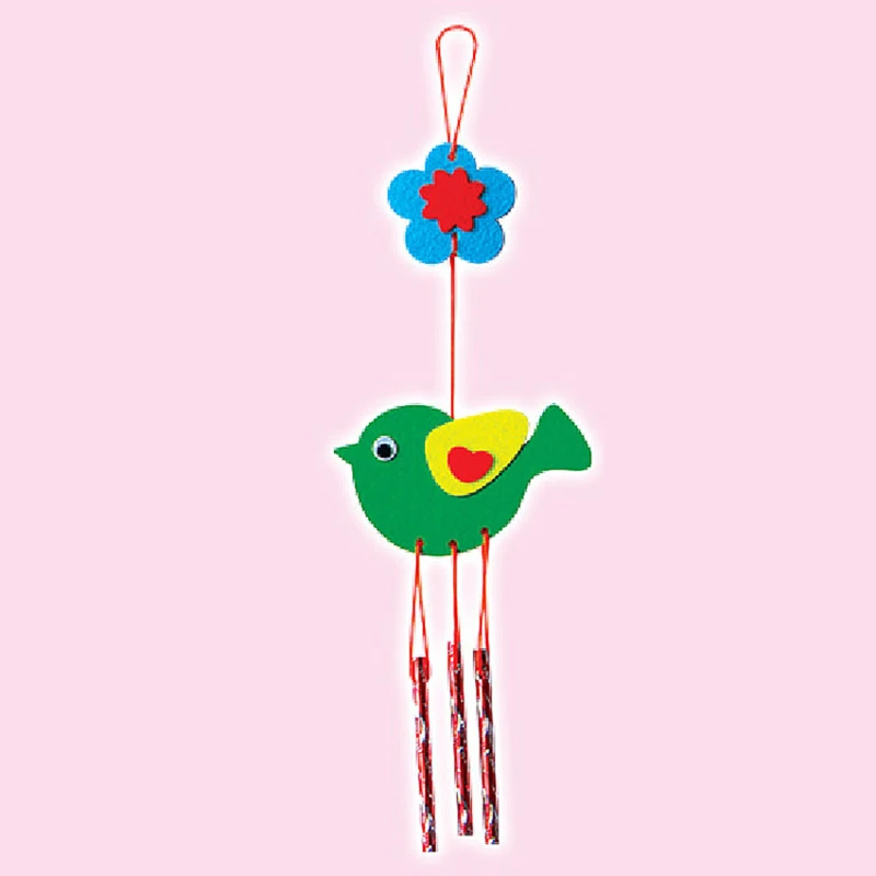 EVA Rattles Models DIY Baby Early Education Puzzles Toys for Children Kids Handmade Wind Rattle Model Building Kits Random Color | Игрушки и