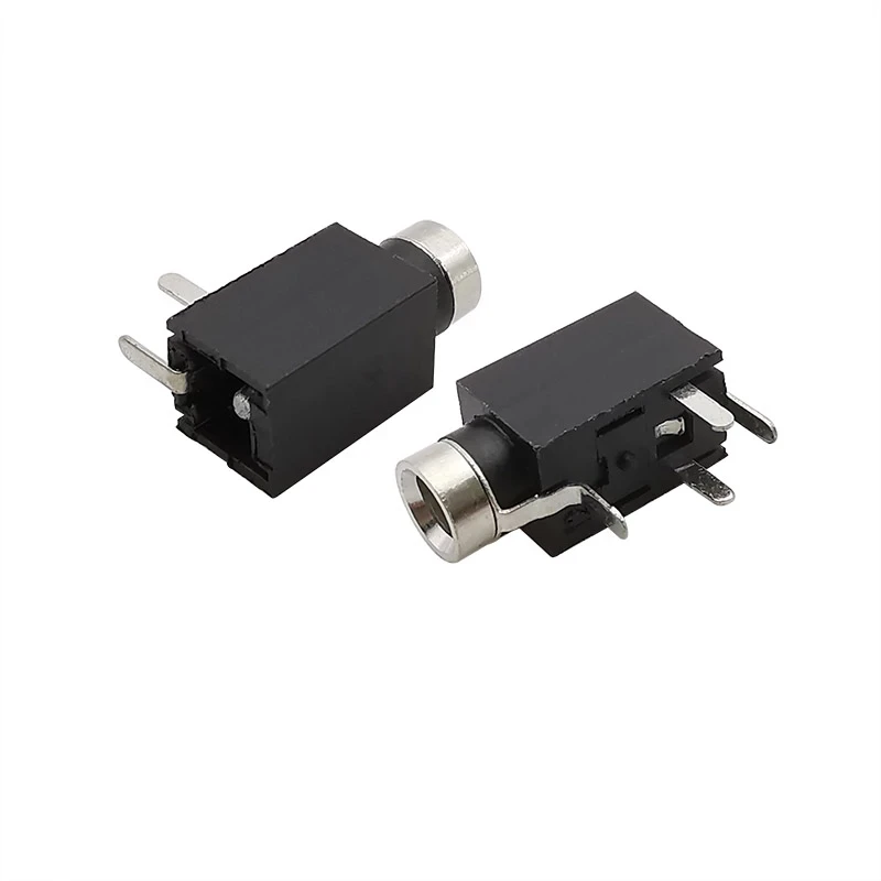 10 шт./лот PJ-210B 4-контактный разъем DIP 2 5 мм гнездовой аудиоразъем для наушников PJ210