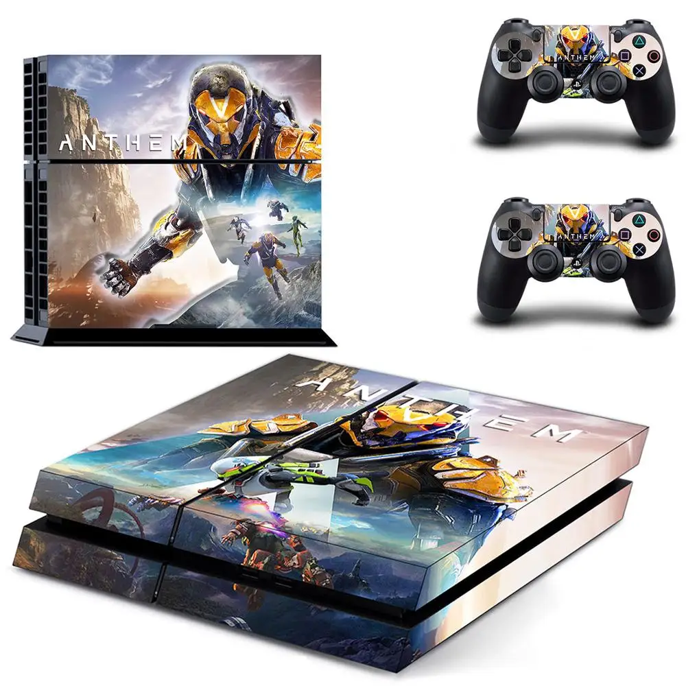 Виниловая наклейка на консоль и контроллер PlayStation 4 s | Электроника