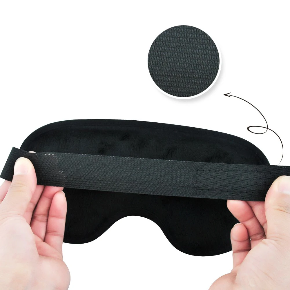 Охлаждающая маска для сна пышных глаз мягкая холодных с гелевой бусиной милая