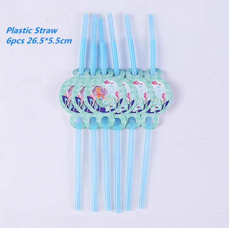 6pcs straw 10 шт./партия, коробки для конфет русалки, цветные подарочные коробки с бантом и хвостом русалки, спрос среди детей, подарочные пакеты и упаковочные материалы для свадебной тематики - Цвет: 6pcs straw
