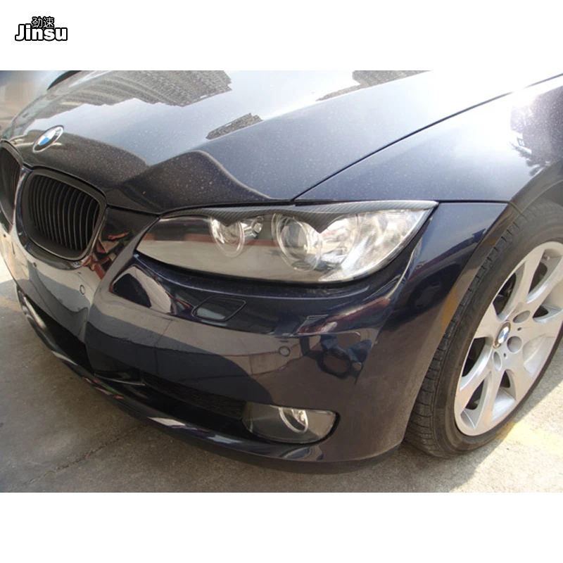 Декоративные фары из углеродного волокна для BMW 3 series coupe 320i 330i 335i 2006 2008 E92 mtech M3