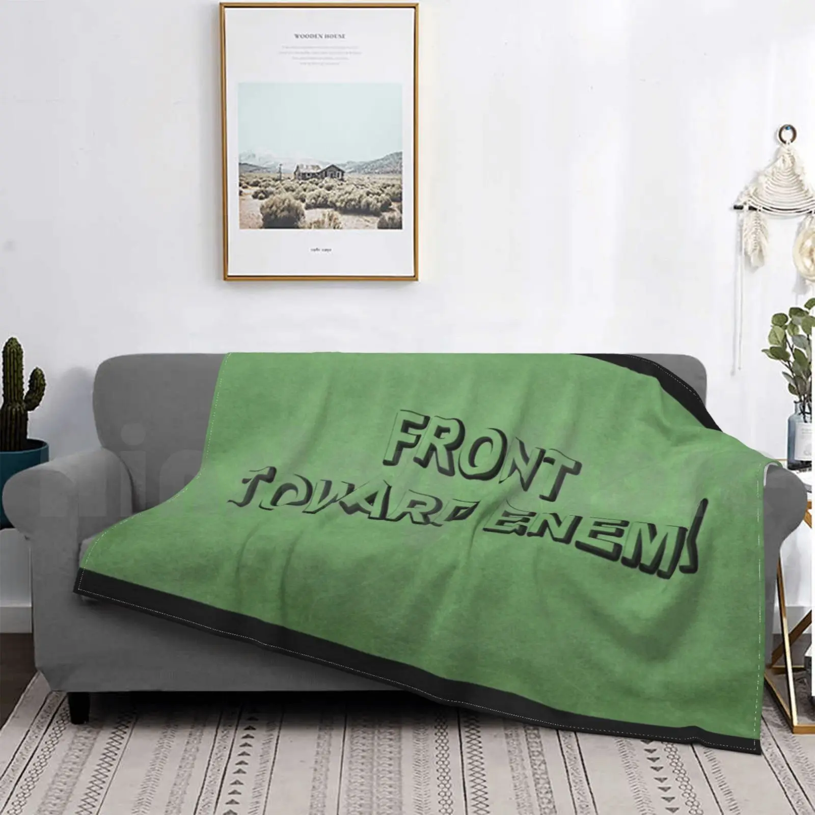 M18a1 Claymore фронт шахты к врагу модное одеяло на заказ