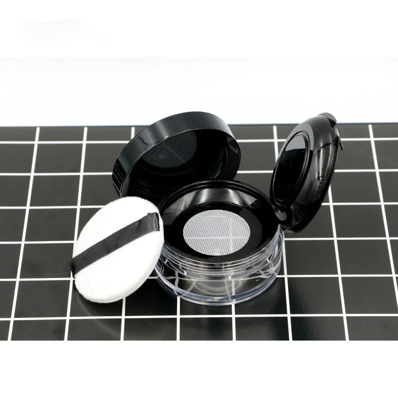 1 шт. новая свободная банка для порошка с ситом Косметический Пластиковый Чехол