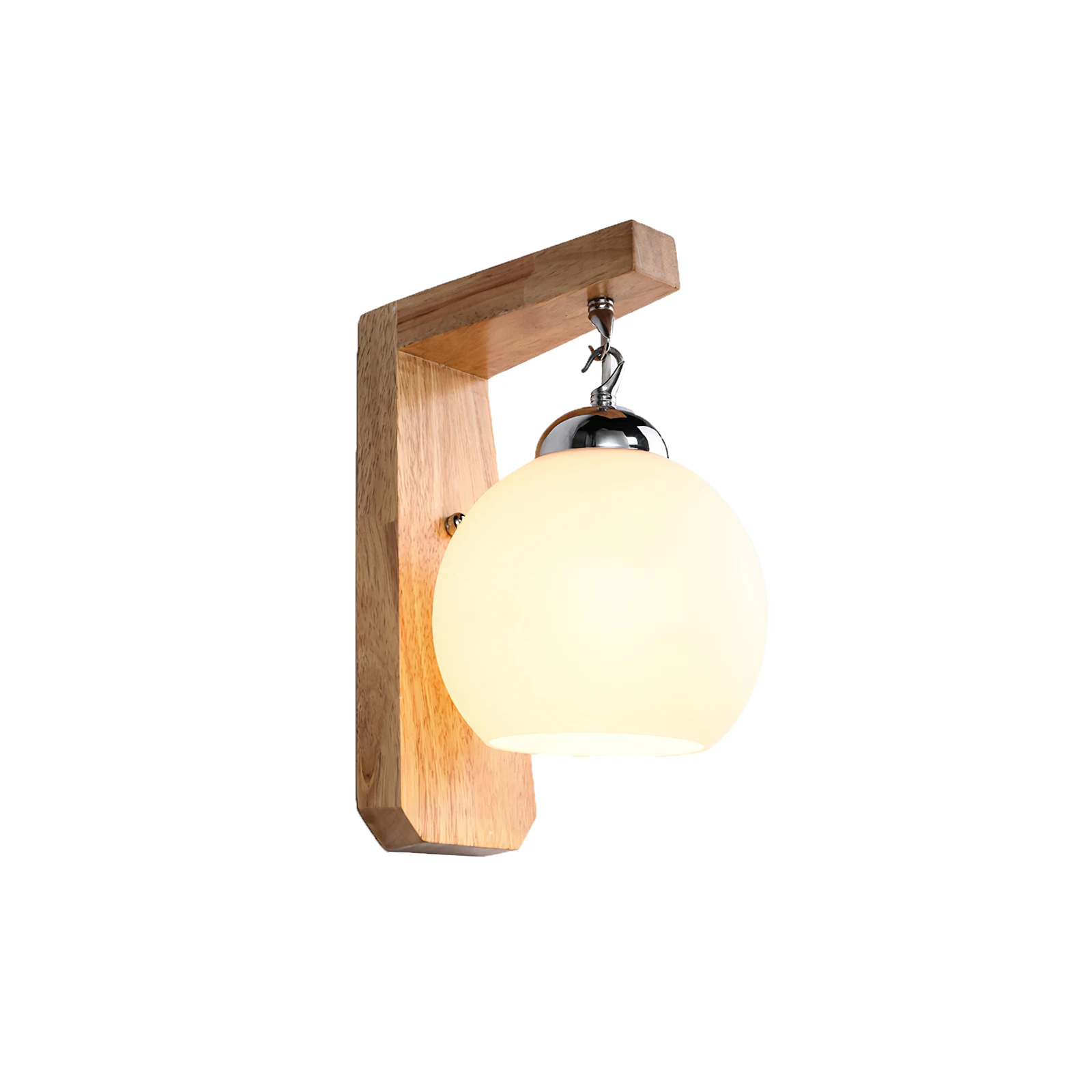 

Sturdy Wooden Wall Lamp E27 Wall Light High Quality Decorative Wall Lamp Modern For Home Living Room