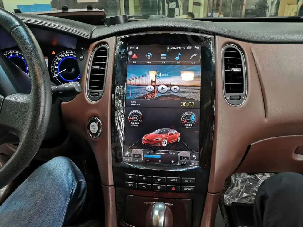 Telsa стиль Android автомобильный мультимедийный DVD плеер GPS навигация для-Buick lacrosse 2009