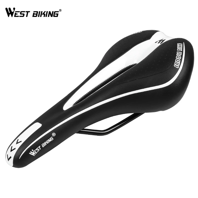 WEST BIKING седло для горного велосипеда, Велосипедное Сиденье, силиконовое, нескользящее, шоссейное, MTB, седло, силикагель, подушка, велосипедное седло