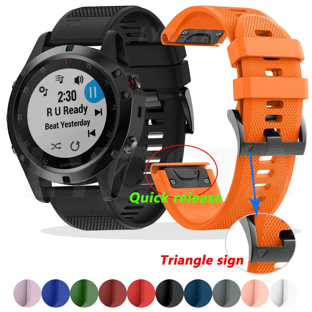 Новый протектор для экрана сенсорного силиконовые сменные ремешки часов Garmin Fenix 6