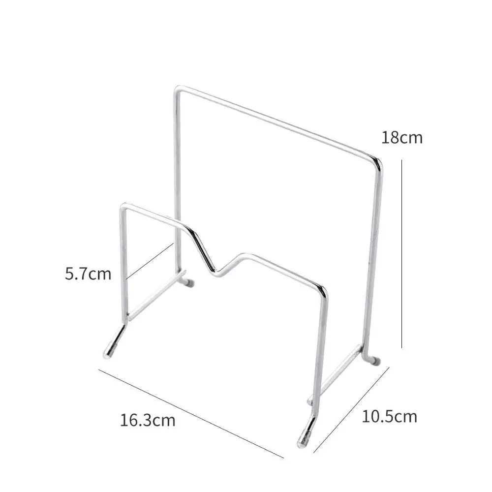 1 шт. подставка из нержавеющей стали доска для резки кастрюль с крышкой держатель