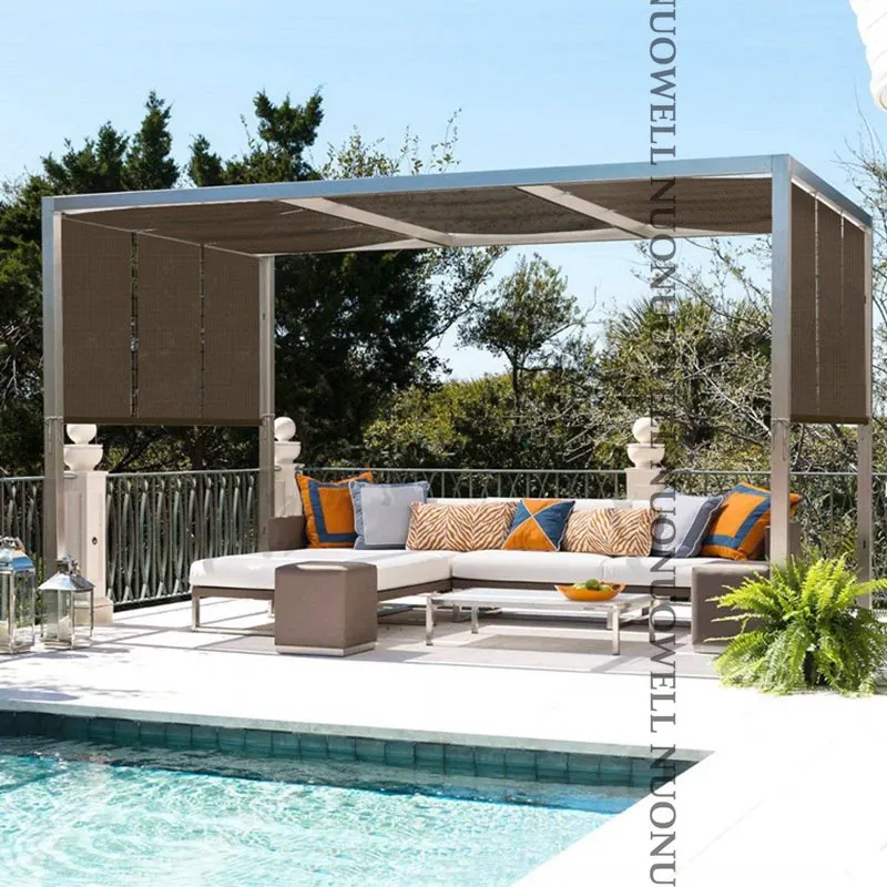 Кофейный коричневый анти УФ ПЭНД Солнцезащитная сетка от солнца затеняющая