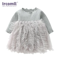 ircomll 2022 new dress for young girls baby clothes for newborns lace ball gown baby girl dress for 1 year babies costume