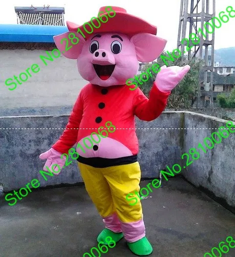 Шлем из ЭВА ковбойская свинка костюмы талисмана мультяшная одежда рекламные