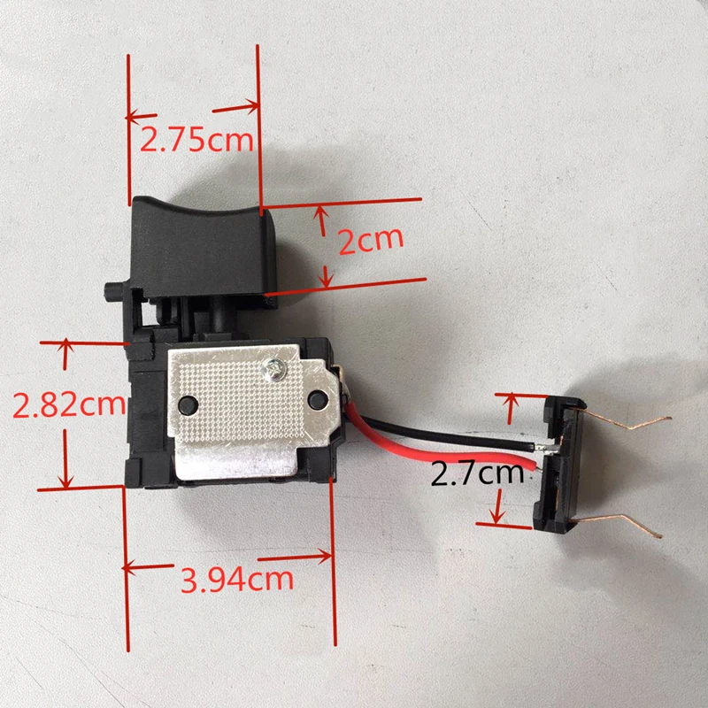 Замена переключателя для MAKITA 6261D 6271D 6281D 8271D 8281D 650663 8 6506638 650672 7 6506727 650601 0 6506010