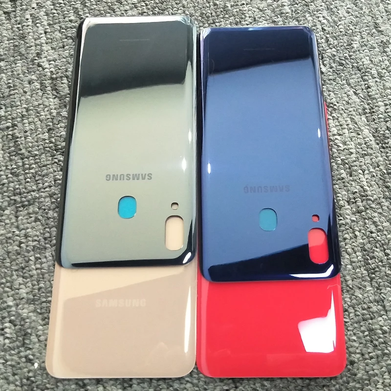 Samsung Galaxy A20 A 20 задняя крышка батарейного отсека корпуса чехол Замена для A205 SM-A205F |